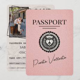 Reserva La Fecha Pasaporte Rosa Puerta Vallarta Salven La Fecha