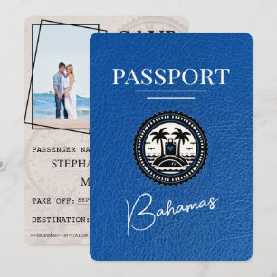 Reserva La Fecha Pasaporte Royal Blue Bahamas Salve la fecha