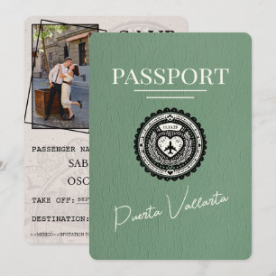 Reserva La Fecha Pasaporte Sage Green Puerta Vallarta