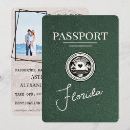 Reserva La Fecha Pasaporte verde de Florida Salve La Fecha