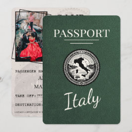 Reserva La Fecha Pasaporte verde de Italia