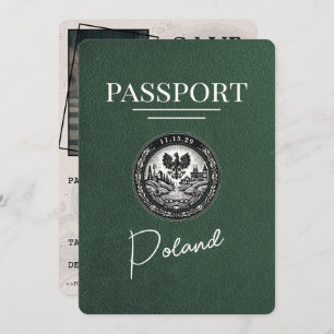 Reserva La Fecha Pasaporte verde de Polonia Salven la fecha