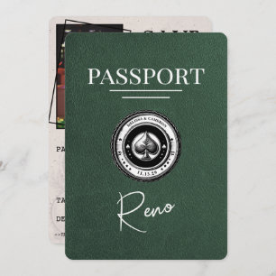 Reserva La Fecha Pasaporte verde Reno Guardar la fecha