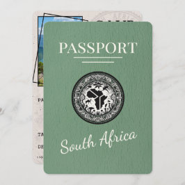 Reserva La Fecha Pasaporte verde sage de Sudáfrica