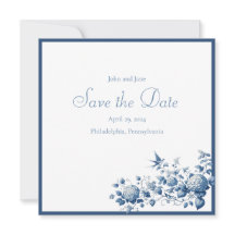 Patrón Chinoiserie azul y blanco