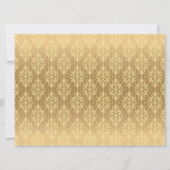 Reserva La Fecha Patrón de cosecha de lujo 2 (Anverso)