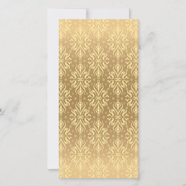 Reserva La Fecha Patrón de cosecha de lujo 2 (Anverso)