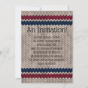 Reserva La Fecha Patrón de rayas de aspecto negro azul rojo