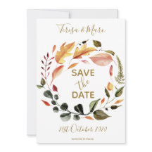 Patrón Floral Acuarela Tonos Otoñales Rústicos