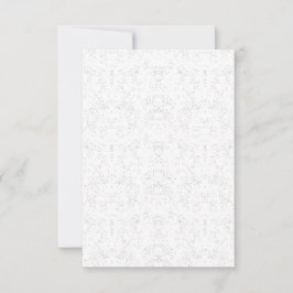 Reserva La Fecha Patrón floral monocromo - Arte elegante y sin cost