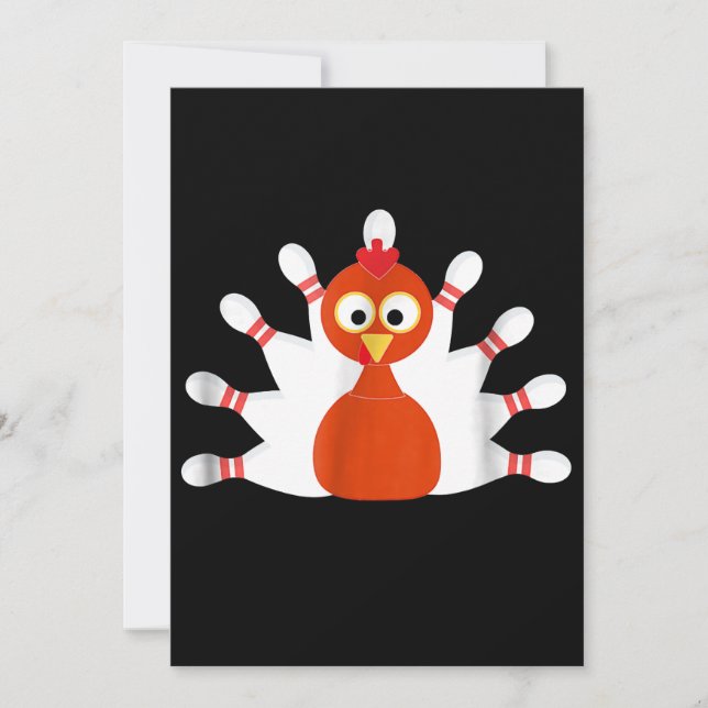 Reserva La Fecha pavo deportivo y bolera - acción de gracias (Anverso)