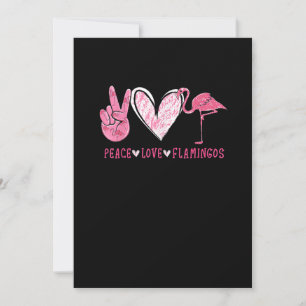 Reserva La Fecha Peace Love Flamingo   Flamingo Lover