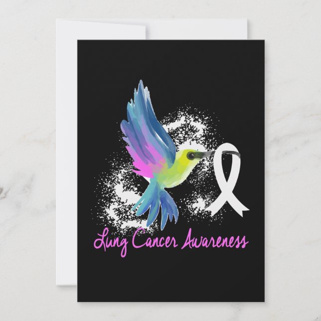 Reserva La Fecha Pearl Ribbon para la Conciencia del Cáncer de Pulm (Anverso)