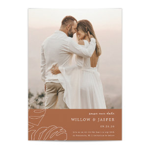 Reserva La Fecha Pensacola Flat Save The Date Card