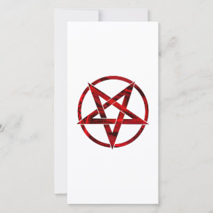 Reserva La Fecha Pentagrama del Diablo Rojo