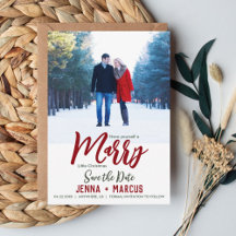 Pequeños Navidades Casados Salvan La Fecha