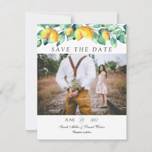 Reserva La Fecha Personalisierbar Toscana Elegante Wedding foto