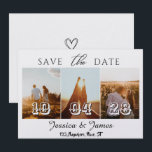Reserva La Fecha Personaliza Foto Save the Date Personalizado<br><div class="desc">Anuncia tu día especial con un hermoso diseño personalizable de "save the date" hecho para compartir la fecha de tu boda de manera elegante y memorable. Perfecto para parejas que buscan un anuncio de boda personalizado, este diseño ofrece una apariencia limpia y atemporal que se puede adaptar para coincidir con...</div>