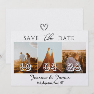 Reserva La Fecha Personaliza Foto Save the Date Personalizado