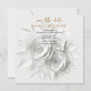 Reserva La Fecha Personaliza la fecha de guardado de la boda Lotus 