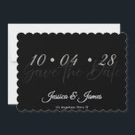 Reserva La Fecha Personaliza  Save the Date Personalizado<br><div class="desc">Anuncia tu día especial con un hermoso diseño personalizable de "save the date" hecho para compartir la fecha de tu boda de manera elegante y memorable. Perfecto para parejas que buscan un anuncio de boda personalizado, este diseño ofrece una apariencia limpia y atemporal que se puede adaptar para coincidir con...</div>