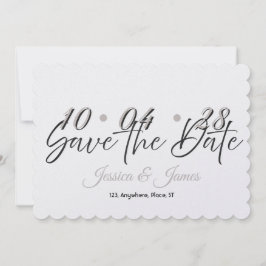 Reserva La Fecha Personaliza  Save the Date Personalizado