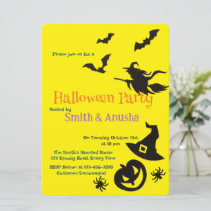 Reserva La Fecha Personalizado moderno fiesta de Halloween salva la
