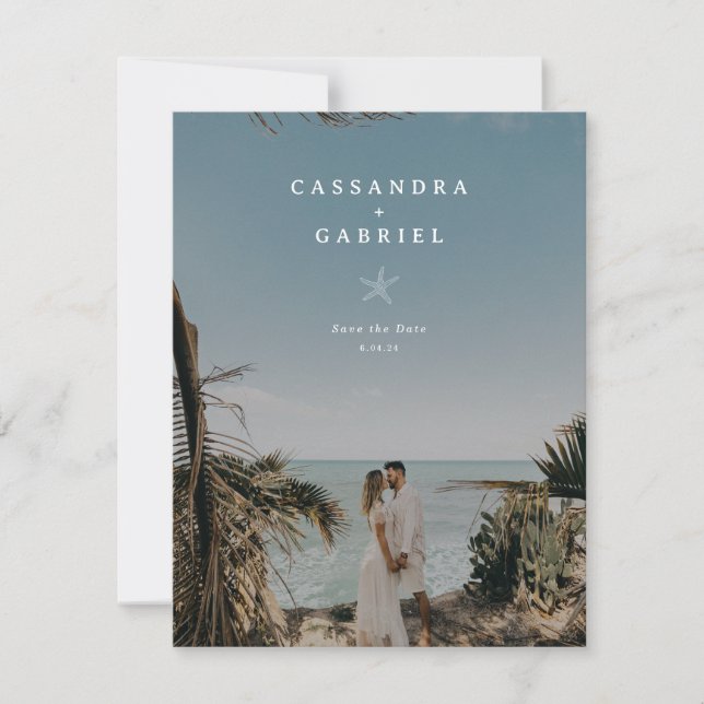 Reserva La Fecha Petite Lihue Wedding Save the Date (Anverso)