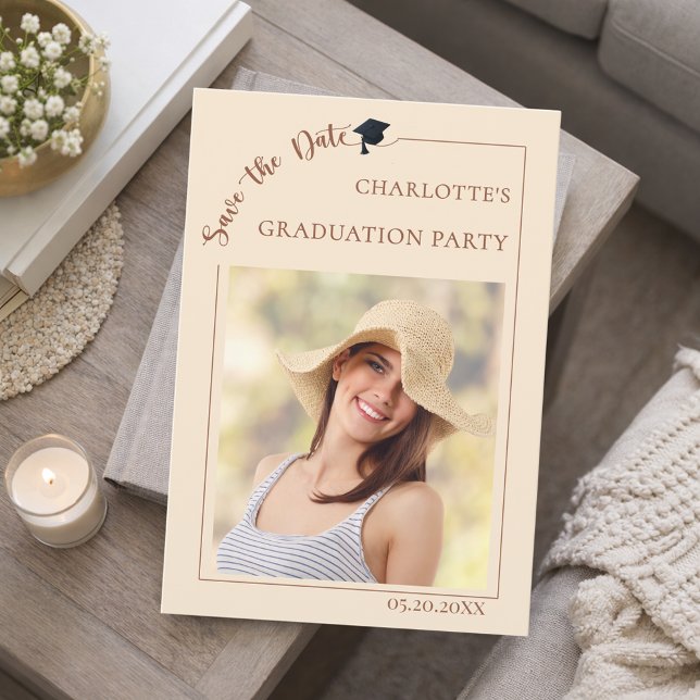 Reserva La Fecha Photo champagne Graduation party Save the Date (Subido por el creador)