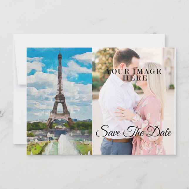 Reserva La Fecha Pic Completo De La Torre Eiffel (Anverso)