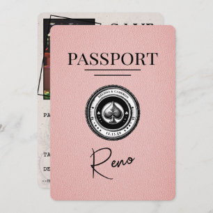 Reserva La Fecha Pink Reno Passport Guardar la fecha