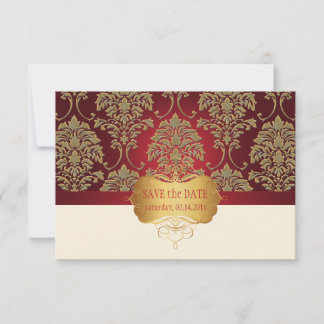 Reserva La Fecha PixDezines DIY color/Florentius Damask fecha de gu