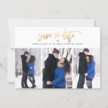 PixDezines Faux Gold Modern Brush Script