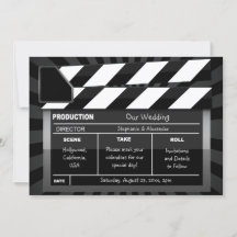 Pizarra de Aplaudir de Cine Personalizada Hollywoo