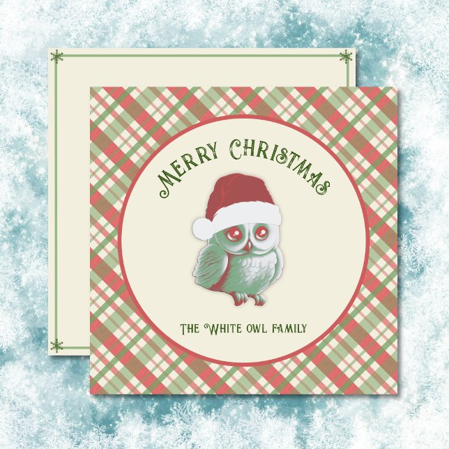 Reserva La Fecha Plaid de Navidad Atemporal (Timeless Christmas Plaid Save The Date)
