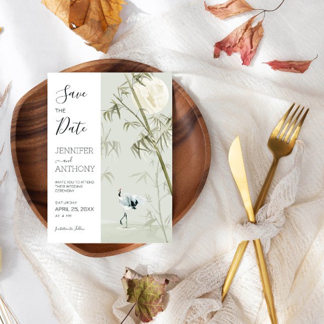 Reserva La Fecha Planta de grúa y bambú (Subido por el creador)