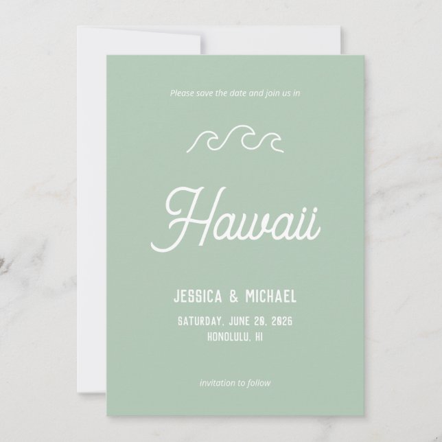 Reserva La Fecha Playa de olas oceánicas de la costa - destino acuá (Anverso)