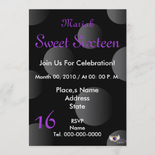 Reserva La Fecha Polka Dots Paradise Sweet 16-Personalizar