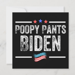 Reserva La Fecha Poopy Pants Biden