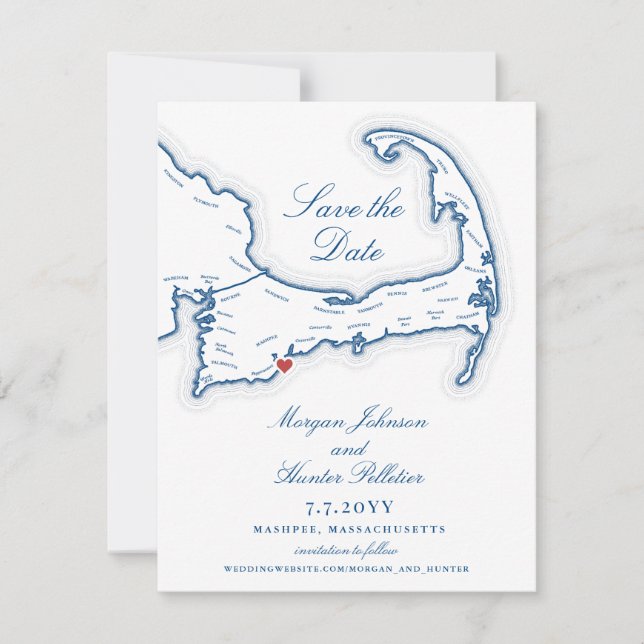 Reserva La Fecha Popponesset Inn New Seabury Cape Cod Map (Anverso)