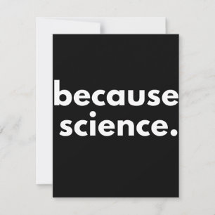 Reserva La Fecha Porque la ciencia