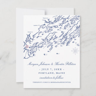 Reserva La Fecha Portland Maine Guardar la fecha