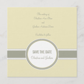 Reserva La Fecha Portland Save the Date: Vanilla