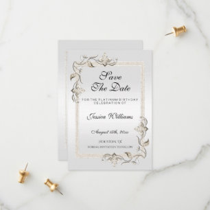 Reserva La Fecha Posh 70 Aniversario Platinum