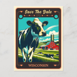 Reserva la fecha | Postal de invitación de Wiscons