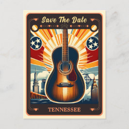 Reserva la fecha | Postal invitativa de Tennessee