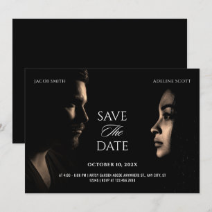 Reserva La Fecha Póster de película de drama de película fotográfic