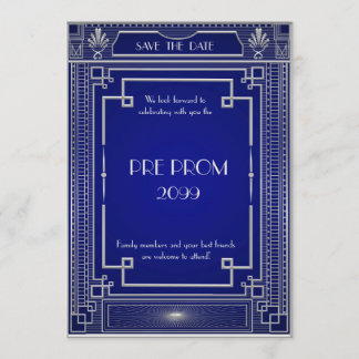 Reserva La Fecha Pre PromJunior, Gran Gatsby, Plata, Marina