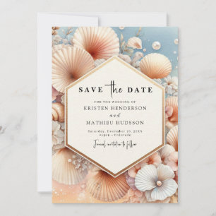 Reserva La Fecha Preciosa Boda de Playa Chic