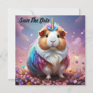 Reserva La Fecha Prism Pigtail: El Cuy Unicornio Radiante,